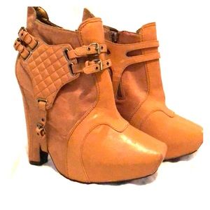 Sam Edelman Zoe boots in caramel